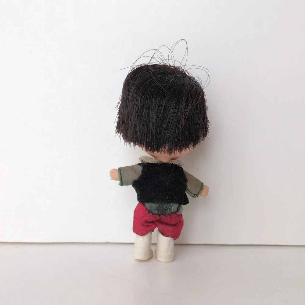Vtg 60s Storykins Disney Pinocchio Miniature‎ Doll Retro Figure